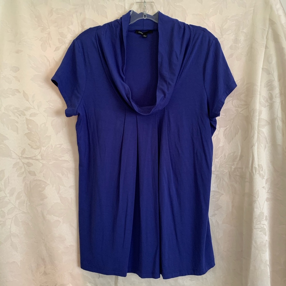 Like New Deep Royal Blue LARGE Chaus Knit Top
